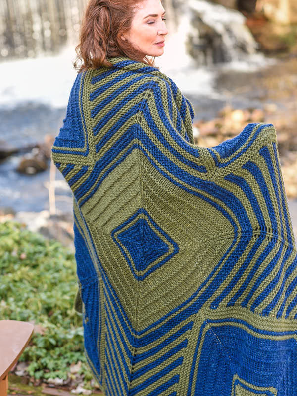 Berroco Ailis Blanket Knitting Pattern