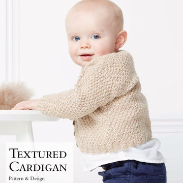 Rowan Textured Cardigan Knitting Pattern