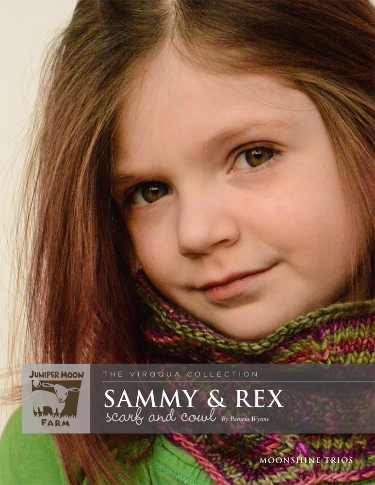 Sammy & Rex Scarf and Cowl Knitting Pattern