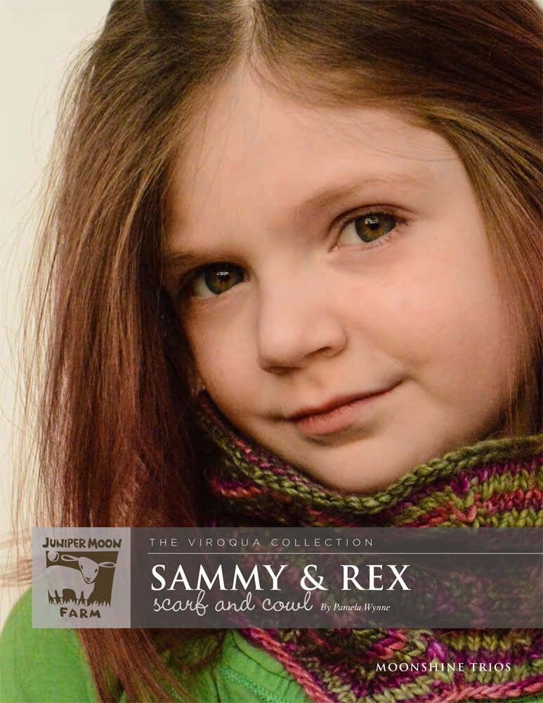 Sammy & Rex Scarf and Cowl Knitting Pattern