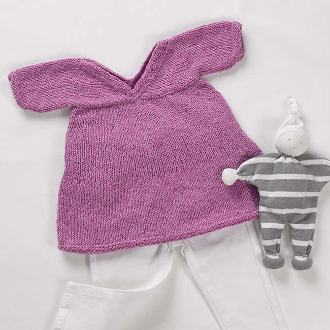 String Princess Tunic Jumper Knitting Pattern