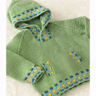 Valley Yarns Candy Spot Child's Hoodie Knitting Pattern