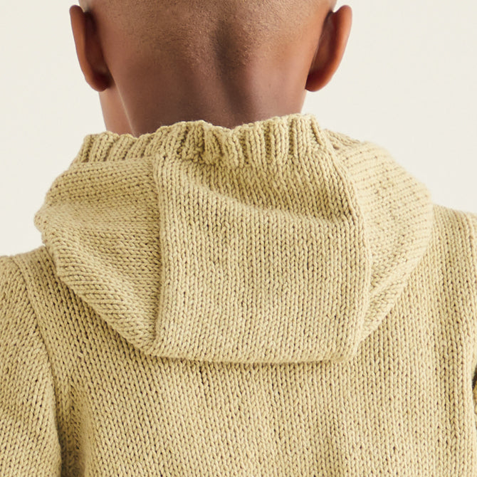 Sirdar Hooded Jacket Cardigan Knitting Pattern