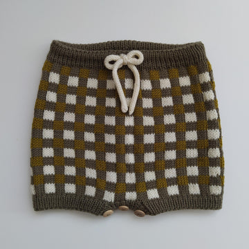 Gingham Baby Bloomers and Romper | 0-24 months