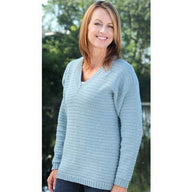 Valley Yarns B Basic Crochet Pullover Pattern Pattern