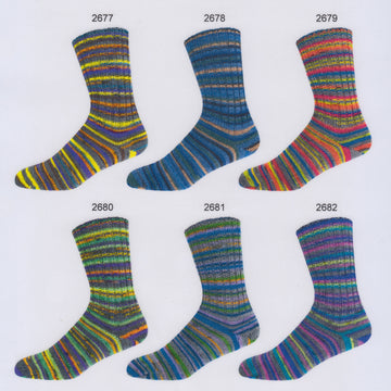 On-Line Supersocke Extrafine Merino - 314 Color Yarn - Superwash Wool 4 Ply