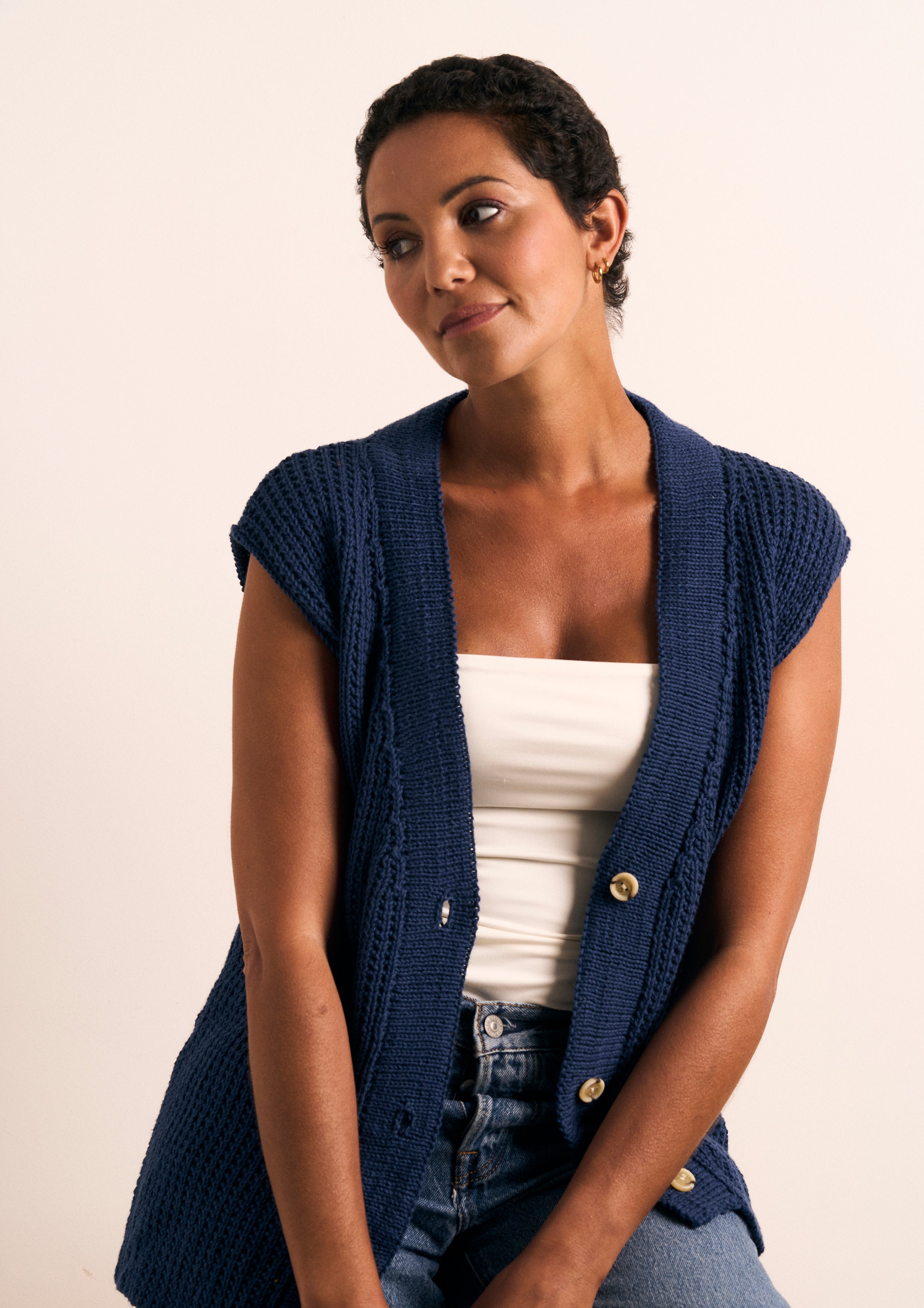 Lisbet Vest Knitting Pattern