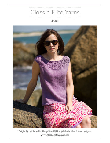 Classic Elite Yarns Jarul Jumper Knitting Pattern