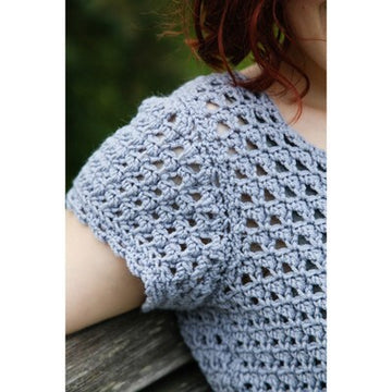Valley Yarns 40th Anniversary Cirro Tee Crochet Pattern