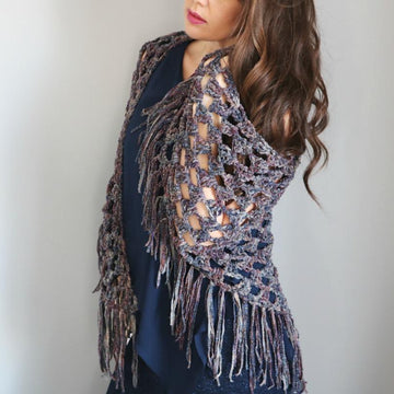 Shimmer Triangle Shawl
