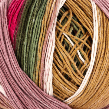 Aqua, Rose, Taupe, Khaki (304)