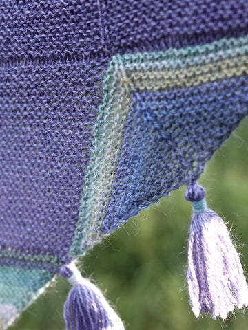 Puka Shawl Wrap Knitting Pattern