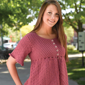 Valley Yarns Star and Diamond Cardigan Knitting Pattern