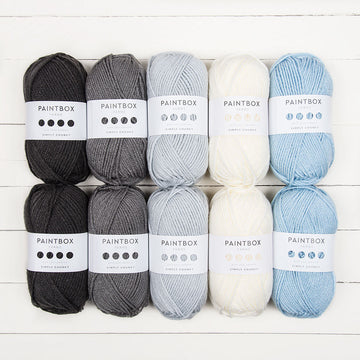 Paintbox Yarns Simply Chunky 10 Ball Color Packs Yarn - Acrylic Chunky