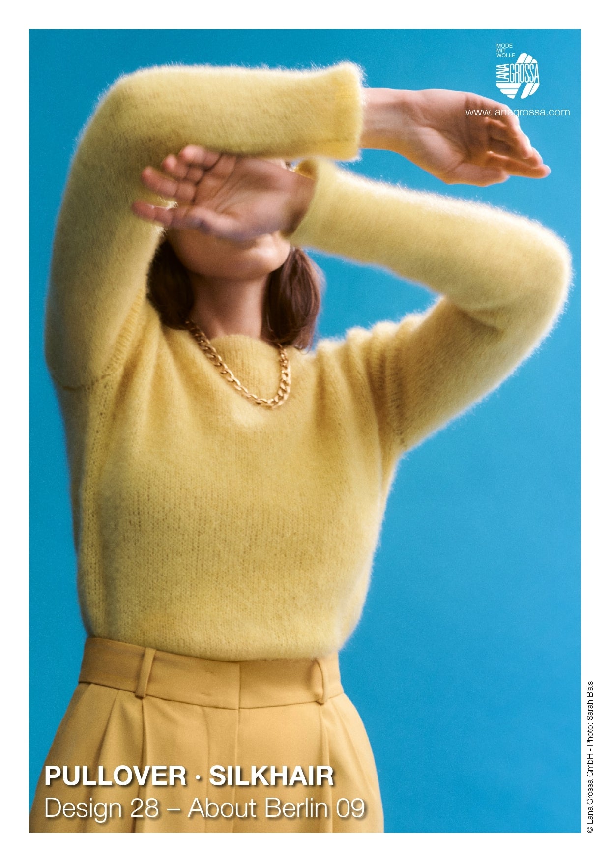 Lana Grossa 28 Pullover Jumper Knitting Pattern