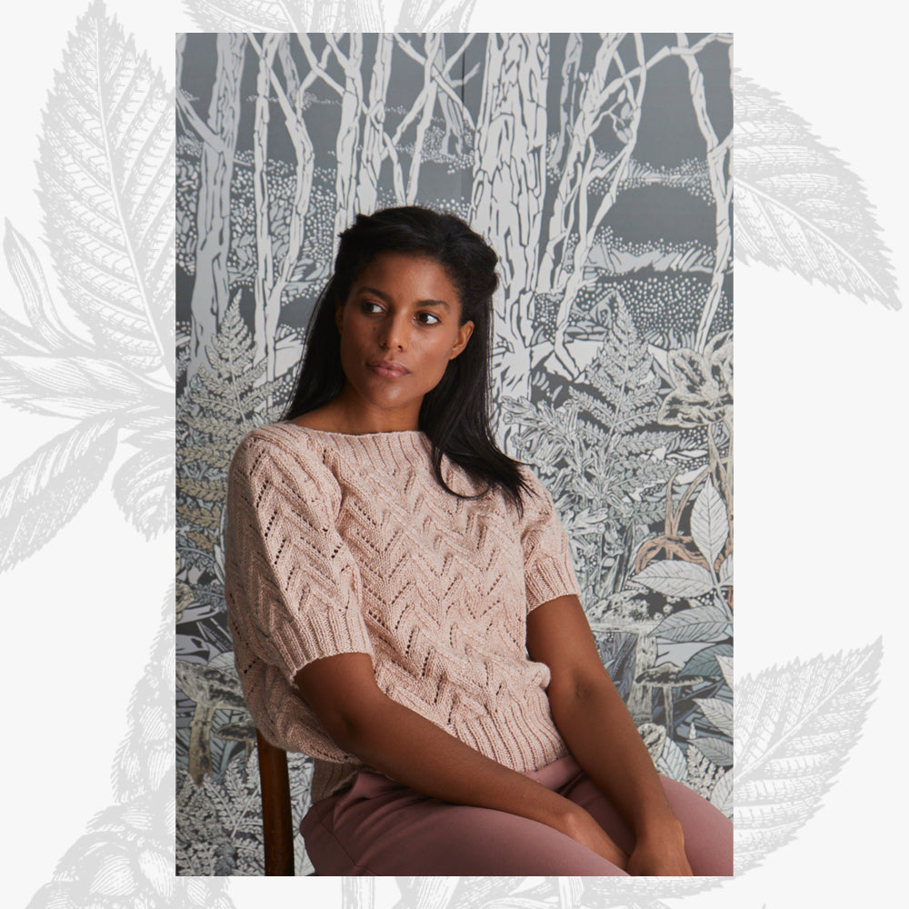 Willow & Lark Megan Boat Neck Jumper Knitting Pattern