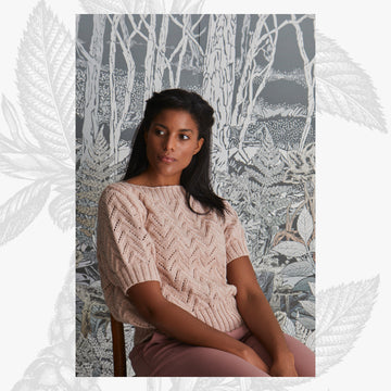 Willow & Lark Megan Boat Neck Jumper Knitting Pattern