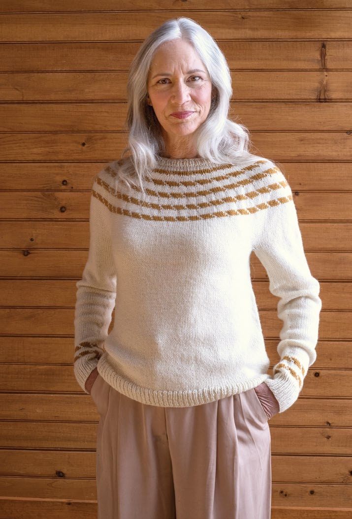 Arcata Pullover Top Knitting Pattern