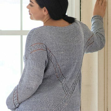 Mondego Pullover Top Knitting Pattern