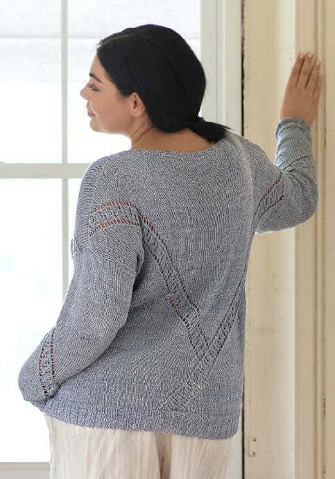 Mondego Pullover Top Knitting Pattern