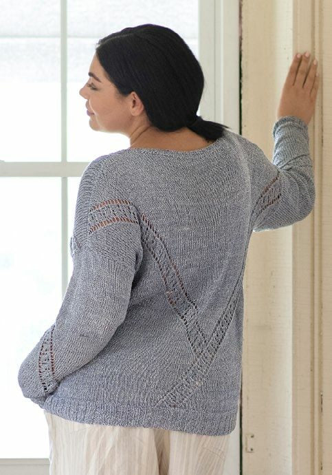 Mondego Pullover Top Knitting Pattern