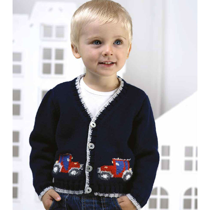 Ella Rae Cardigan Knitting Pattern