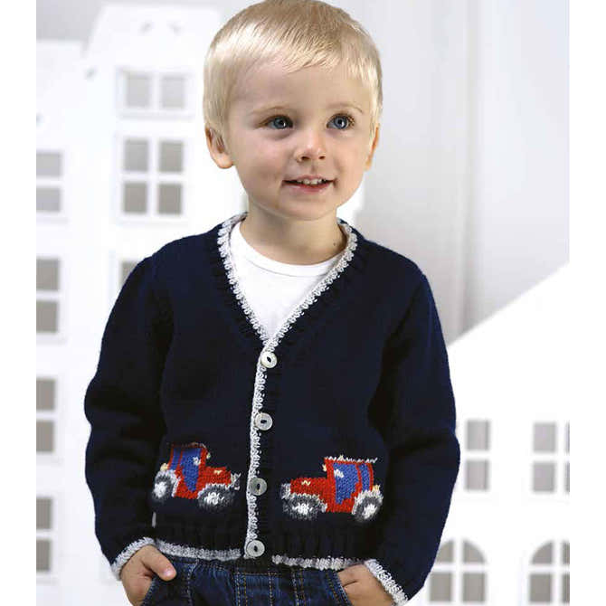 Ella Rae Cardigan Knitting Pattern