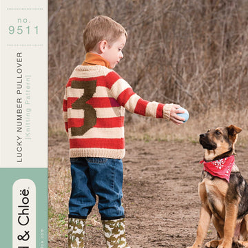 9511 Lucky Number Pullover PDF