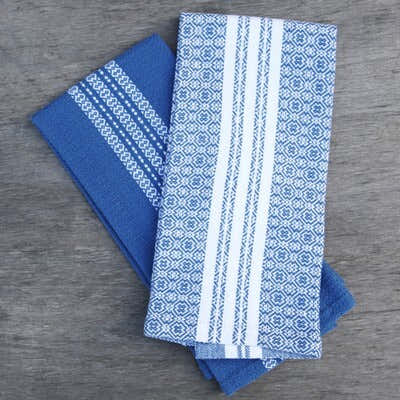 Valley Yarns #71 Towel in 4-Shaft Finnish Twill