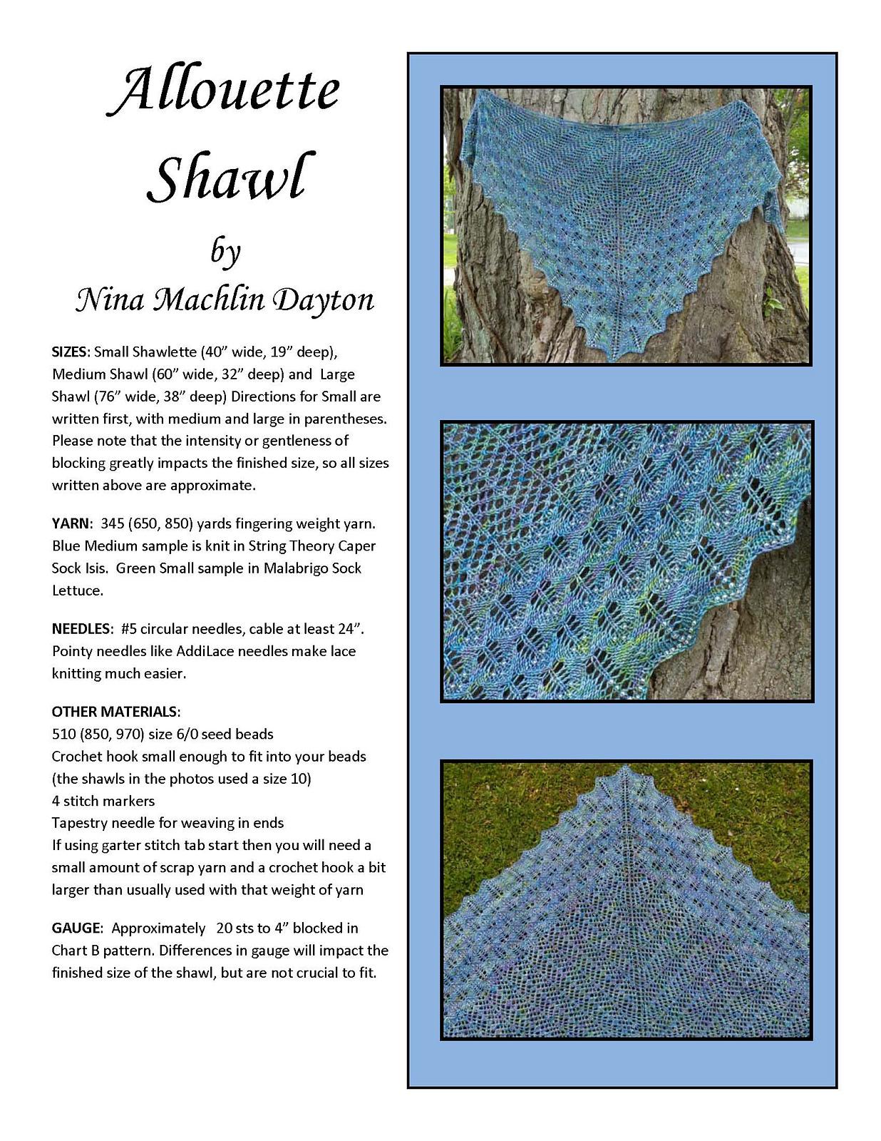 Allouette Shawl