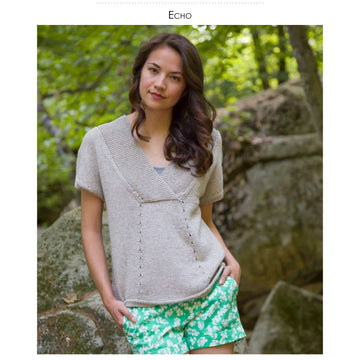 Classic Elite Yarns Echo Jumper Knitting Pattern