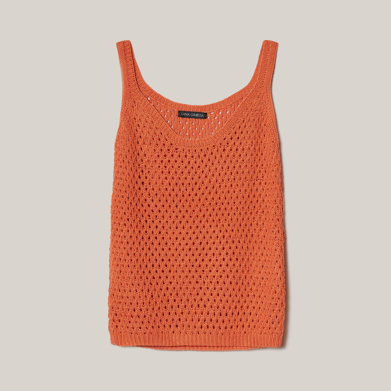 Lana Grossa Tank Top Jumper Knitting Pattern