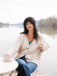 Coloma Cardigan in Berroco Stratto