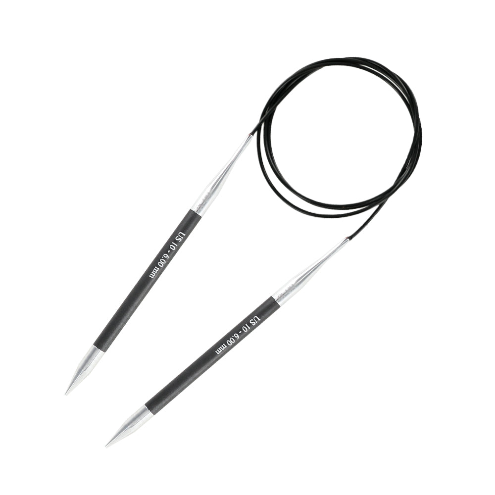 KnitPro Karbonz Fixed Circular Needles 40"