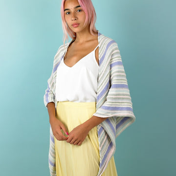 Paintbox Yarns Summertime Shawl Knitting Pattern