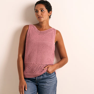 Catrine Top in MODE at Rowan Cotton DK