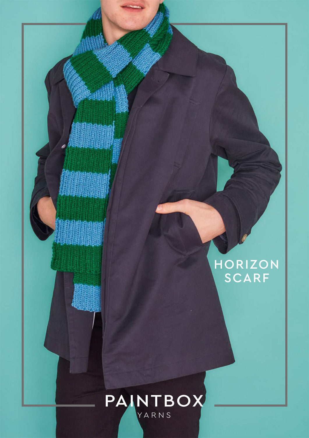 Paintbox Yarns Horizon Scarf (Free)