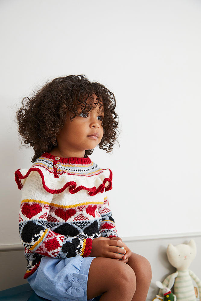 MillaMia Alice Frill Jumper Knitting Pattern