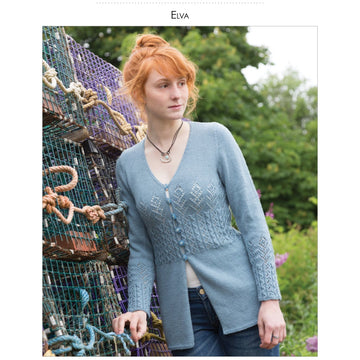Classic Elite Yarns Elva Cardigan Knitting Pattern