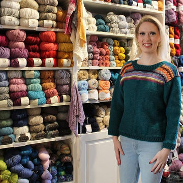 Tunisian Crochet Sweater