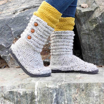 Cabin Boots With Flip Flop Soles