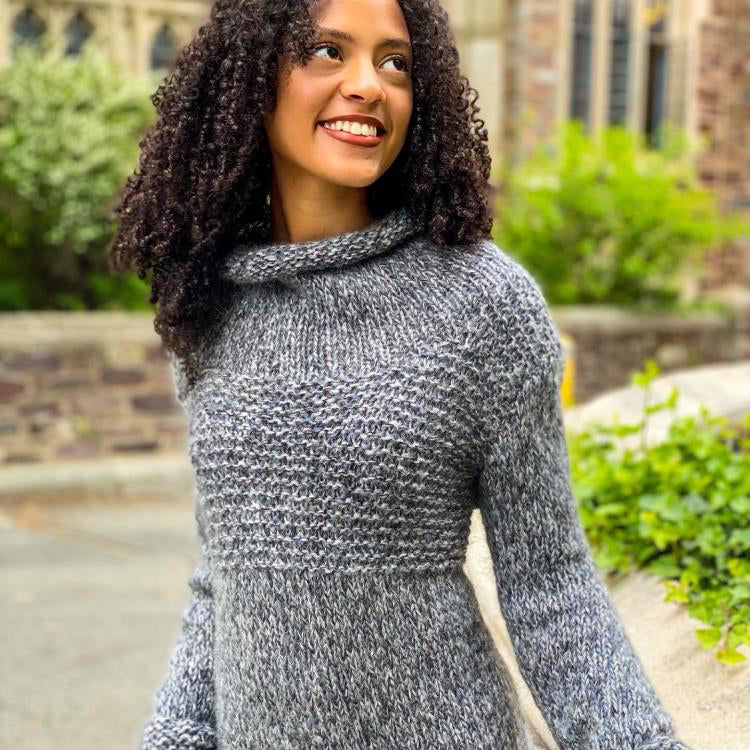 Plymouth Yarn 3471 Woman's Pullover Knitting Pattern
