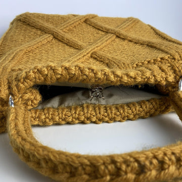 Mustard Cable Purse