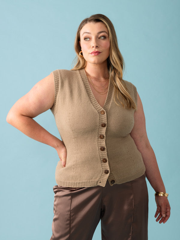 Calla Top in Berroco Cashmello Knitting Pattern