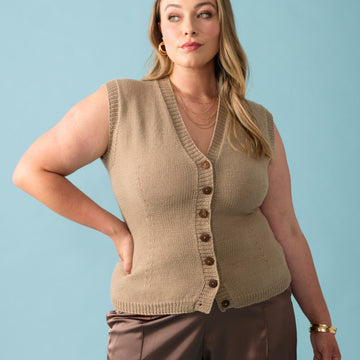 Calla Top in Berroco Cashmello Knitting Pattern