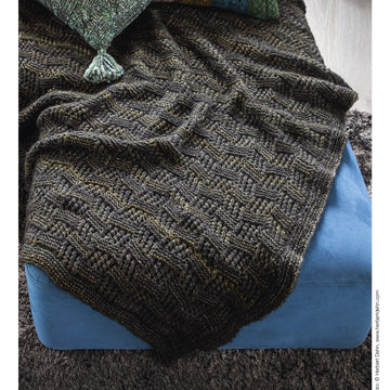 Lana Grossa Blanket Knitting Pattern