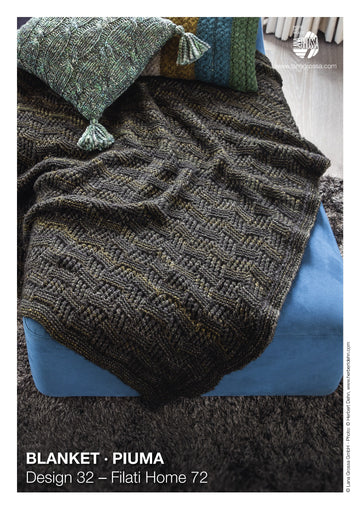Lana Grossa Blanket Knitting Pattern