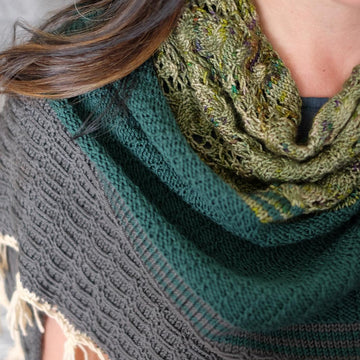 Lamellae Shawl