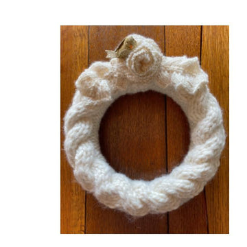 Holiday Rose Wreath