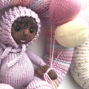 Welcome New Baby Wreath